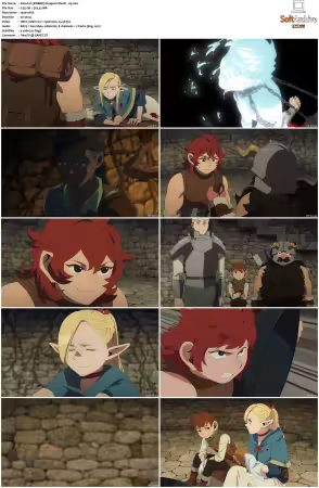 Delicious in Dungeon AKA Dungeon Meshi S01 1080p Webrip Dual-Audio EAC-3 6 0 Hi10P HEVC-Ember