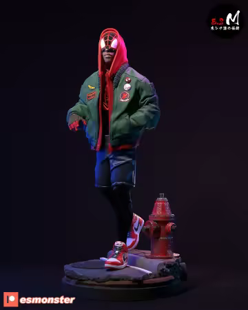 E.S Monster – Miles Morales – 3D Model