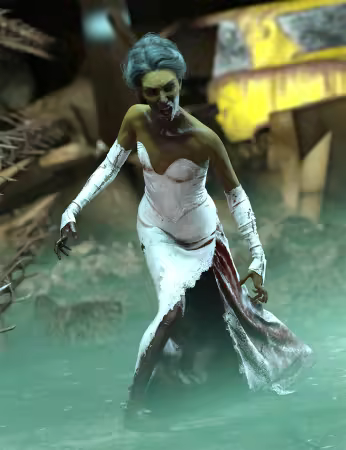 Daz3d - Zombie Poses for Genesis 9