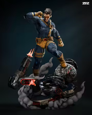 ZEZ Studios – Cyclops Sculpture and Bust – 3D Model