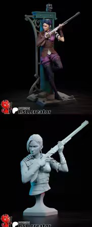 h3LL creator – Caitlyn – 3D Model