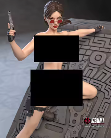 Azerama – Tomb Rider – Lara Croft – 3D Model