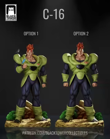 Black Tower Collectibles – Android 16 – 3D Model