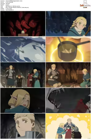 Delicious in Dungeon AKA Dungeon Meshi S01 1080p Webrip Dual-Audio EAC-3 6 0 Hi10P HEVC-Ember