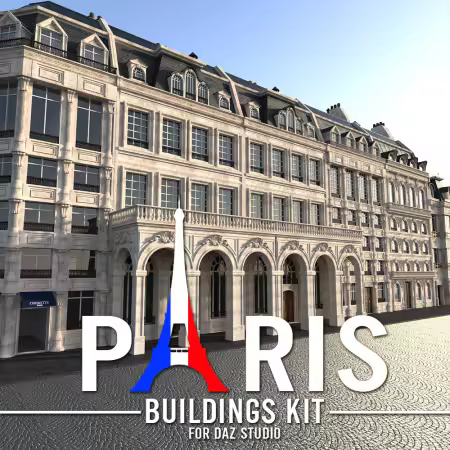 RO - PARIS - Buildings Kit for DS Iray