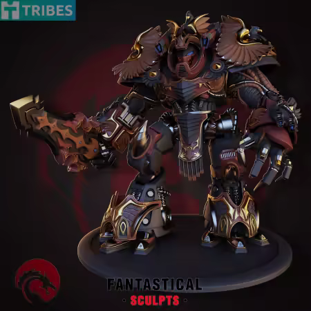 God Emperor Knight – 3D Model