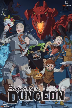 Delicious in Dungeon AKA Dungeon Meshi S01 1080p Webrip Dual-Audio EAC-3 6.0 Hi10P HEVC-Ember
