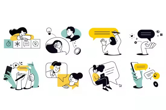 Communication Illustrations - E983WXL