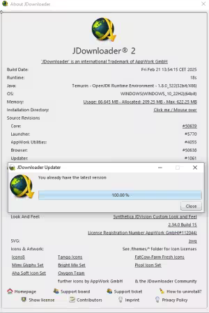 JDownloader Portable v2 Rev 50639