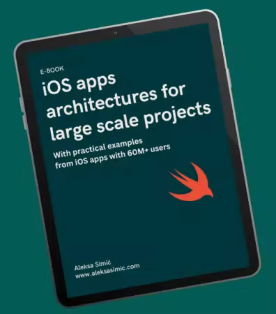 iOS Apps Architectures for Large Scale Projects + Project Example