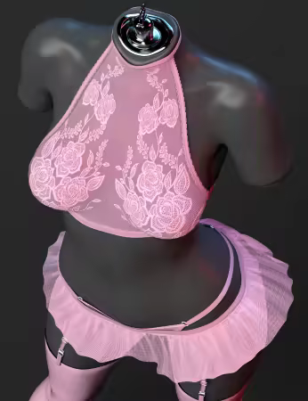 Daz3d - X-Fashion Roses Lace Lingerie for Genesis 9
