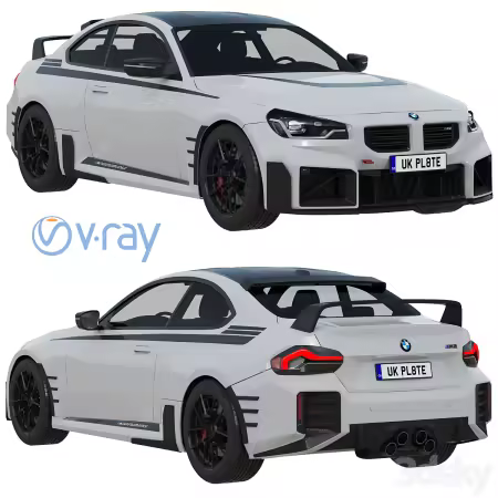 3dsky - BMW M2 M Performance Parts 2023 5463161 - 3D Model