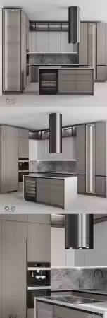 3dsky - Kitchen №113 3953186 - 3D Model
