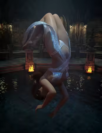Daz3d - Fantasy Dream Poses for Genesis 8.1 Female