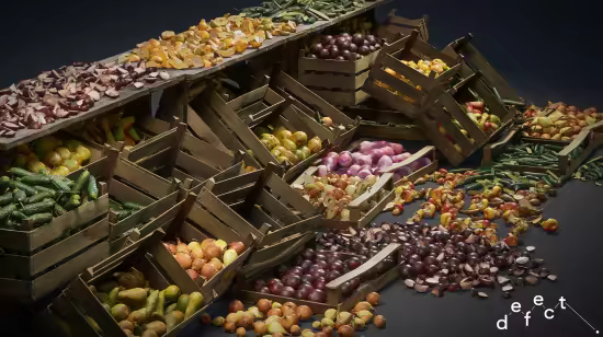 Unreal Engine Marketplace - Food Props: Fruits and Vegetables vol.2 (5.0+)
