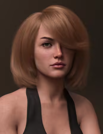 Daz3d - Spring Style Bob Hair for Genesis 8 and 9