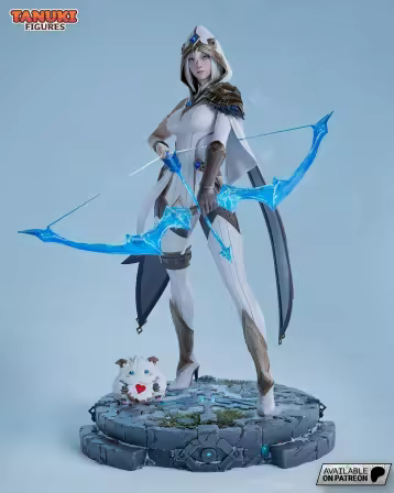 Tanuki Figures – Ashe Fullsize – 3D Model