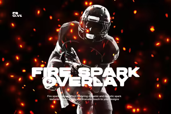 Fire Spark Overlay - 2HFAVK2