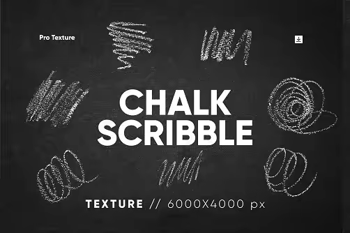 20 Chalk Scribble Overlay - 291275378 - RH3AM7V