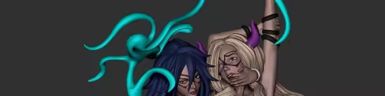 MHA Midnight And MT Lady Sexy (NSFW) – 3D Model