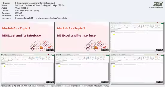 Basics &amp; Advanced Concepts of MS Excel