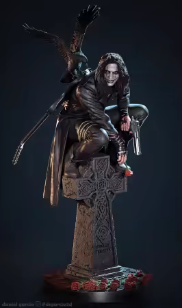 The Crow By Daniel Garcia – 3D Model