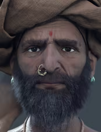 Daz3d - Saadhu for Genesis 8.1 Male