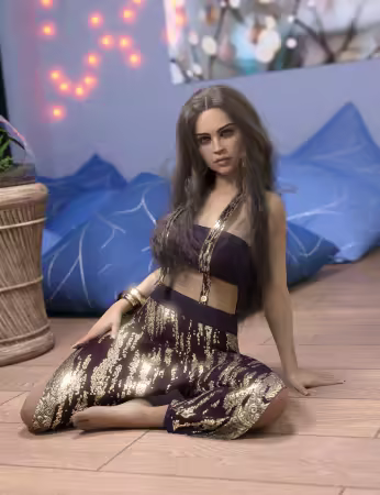 Daz3d - dForce Juliana Outfit for Genesis 8 and 8.1 Females