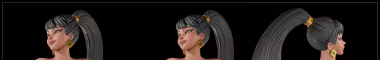 Digital Dark PinUpsChel (NSFW) – 3D Model