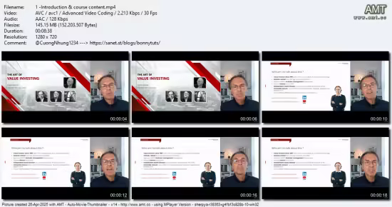 The Art of Value Investing - Complete course