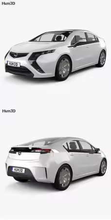Opel Ampera 2011 - 3D Model