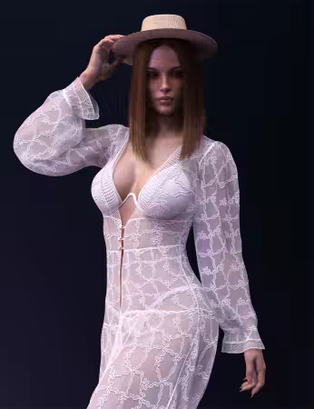 Daz3d - X-Fashion dForce Summer Outfit for Genesis 8 and 8.1 Females