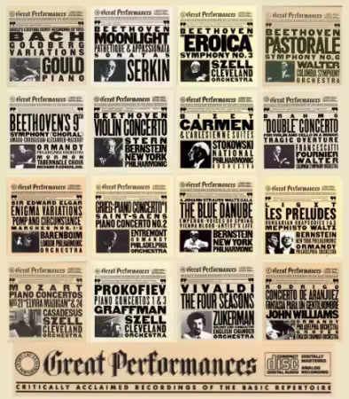 VA - CBS Great Performances Series (1985-1990)[59CD]