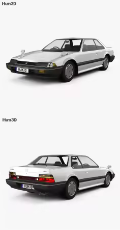 Honda Prelude 1983 - 3D Model