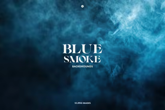 Blue Smoke Backgrounds - TTAUXU7