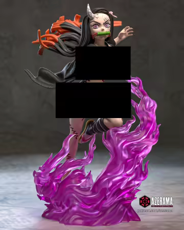 Azerama – Nezuko Demon (NSFW) – 3D Model