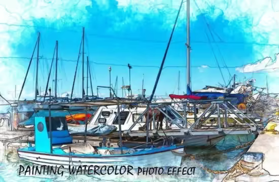 Painting Watercolor Photo Effect - 291304645 - GGRMML5