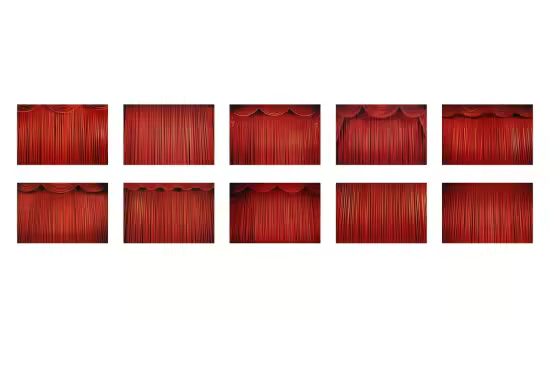 Red Curtain Backgrounds - DG4NBBA