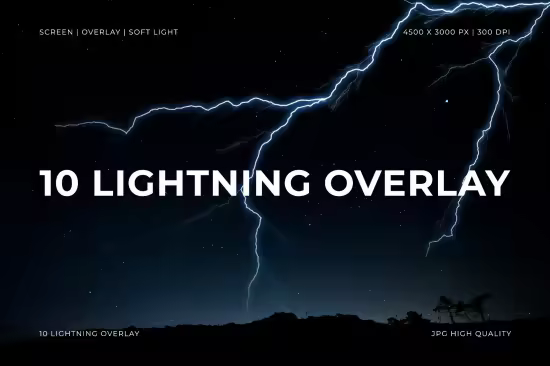 Lightning Overlay - 291259384