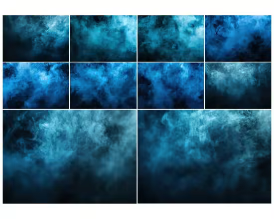 Blue Smoke Backgrounds - TTAUXU7