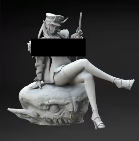 Demon Girl Sexy Commander (NSFW) – 3D Model