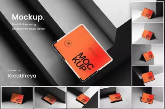 Tablet Mockup Design - SRKM2PQ