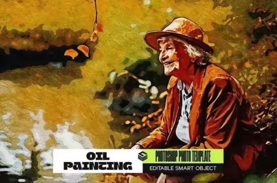 Oil Painting Photo Effect - 291284637 - 4EDTD4Q