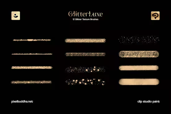 Clip Studio Glitter Texture Brushes - 291236074 - P2JV9N2