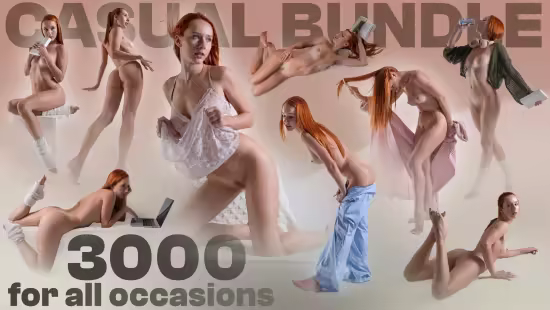 3000+ Female Casual Pose Bundle For All Occasions[3000+ Reference Images]