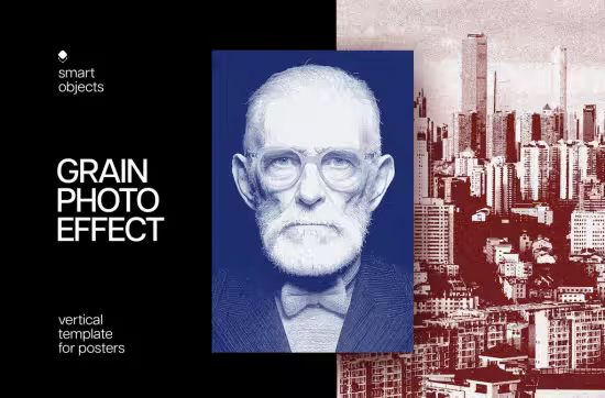 Grain Photo Effect for Posters - JXHVT95