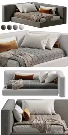 3dsky - BOCA MINI BED 2 5260128 - 3D Model
