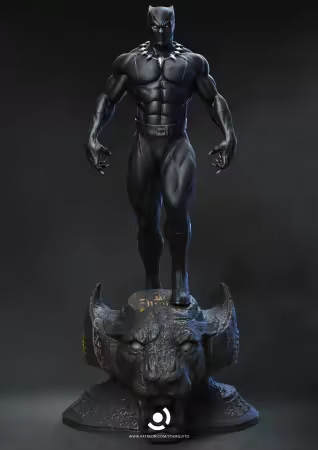 Stalyn Quito – Black Panther – 3D Model