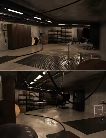 Daz3d - Frozen Stock Room