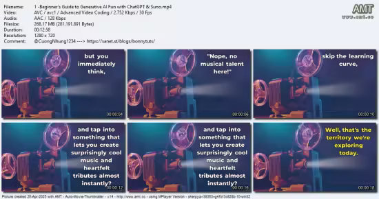 Generative AI Fun with ChatGPT &amp; Suno: No Tech Skills Needed